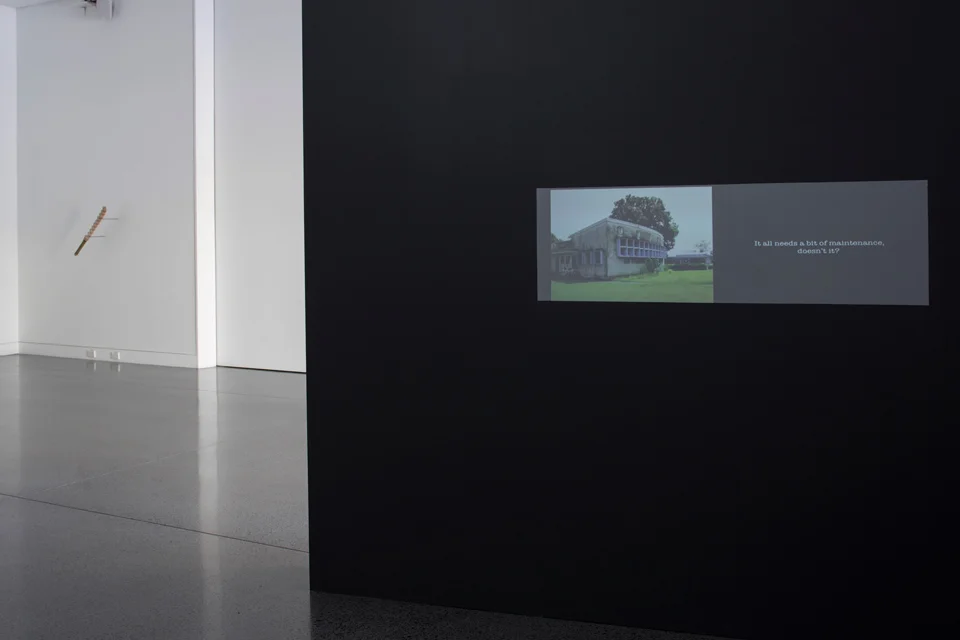 In conversation with an architect installation 2
